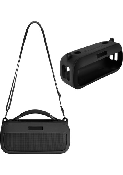 Bose Soundlink Için Silikon Tutucu Kapak Kılıfı Değiştirme Max Bluetooth Taşınabilir Hoparlör Siyah (Yurt Dışından) modelleri