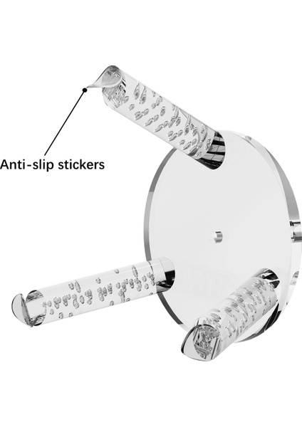 Masaüstü Braket Stand Tutucu Sonos Era 100 Ses Hoparlör Sağlam Metal Raf Hoparlör Aksesuarları Şeffaf (Yurt Dışından) modelleri