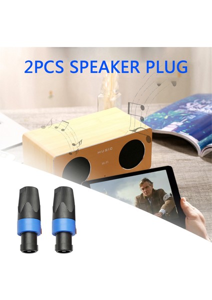 10 Pcs Ses Hoparlör Bağlayıcıları Fişleri Twist Lock Şarj Edilebilir Taşınabilir Hoparlör Kablosuz Nötrik Için Kablosuz NL4FC (Yurt Dışından) fiyatları