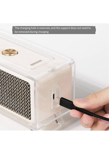 Şeffaf Akrilik Hoparlör Stand Taşınabilir Masaüstü Ekran Marshall Emberton Iı Hoparlör (A) (Yurt Dışından) indirimleri