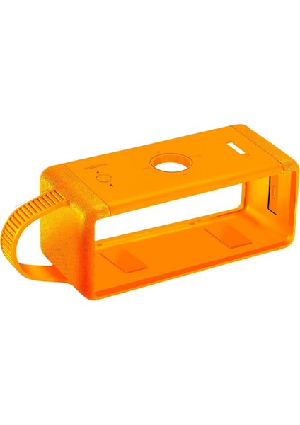 Marshall Emberton Bluetooth Hoparlör Için Taşınabilir Toz Geçirmez Silikon Koruyucu Kılıf Kılıf Aksesuarları Turuncu Turuncu (Yurt Dışından)