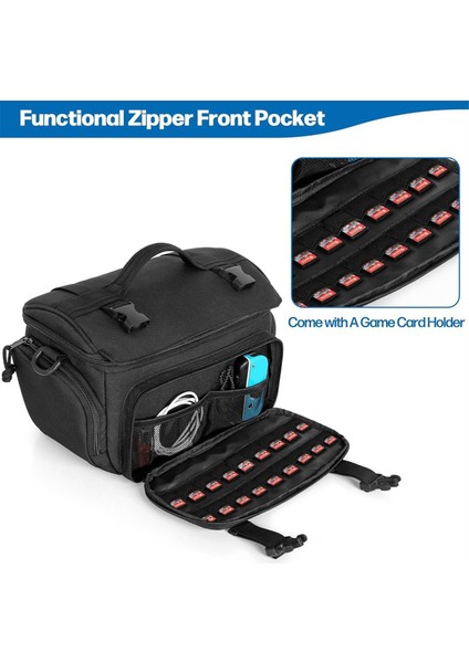 Rıhtım, Ac Adaptörü, Denetleyiciler Için Cepler ile Seyahat Çantası Omuz Depolama Taşıma Çantası (Yurt Dışından) fiyatları