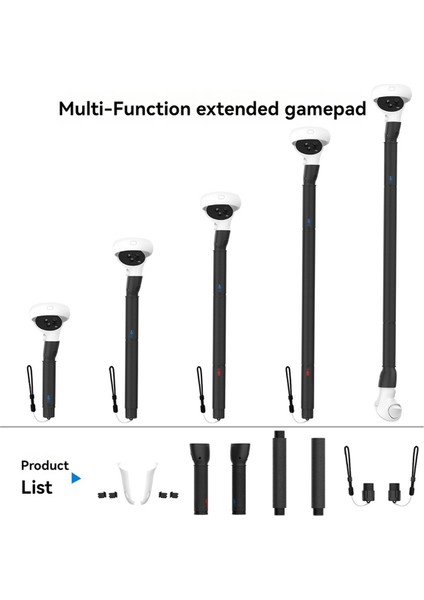 Meta Quest 2 Için Vr Denetleyici Adaptörü Tutma Tutarlar Uzantıları Uzun Kollar Görev 2 Vr Golf Aksesuarları Beyaz (Yurt Dışından) fırsatları
