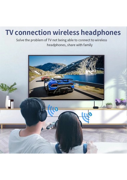 Hd Bluetooth 5.3 Antenli Audio Alıcı Verici Tv Araba Hoparlörü Için Kablosuz Stereo Müzik Adaptörü (Yurt Dışından) modelleri