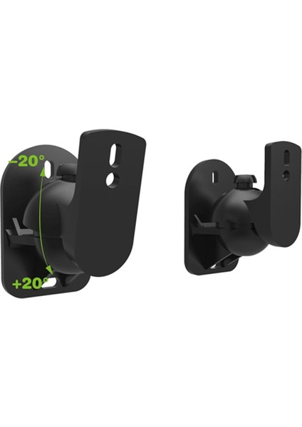 Evrensel Hoparlör Duvar Montaj Braket Tavan Stand Kelepçesi Ayarlanabilir Döner ve Eğim Açısı Döndürme (Yurt Dışından) fiyatları