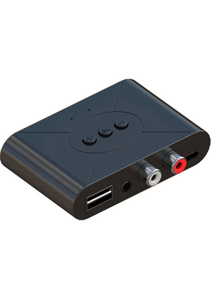 Bluetooth Alıcı 5.3 Kablosuz Adaptör Aux Cep Telefonu Ses Çıkışı Rca Eski Stil Ses Amplifikatörü USB Player (Yurt Dışından)