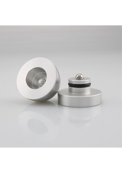 Hıfı 4pcs 33X30MM ile M8 Vida Şok Emici Ped Ayakları Hoparlörler Amplifikatör Gümüş Anlamına Gelir (Yurt Dışından) modelleri