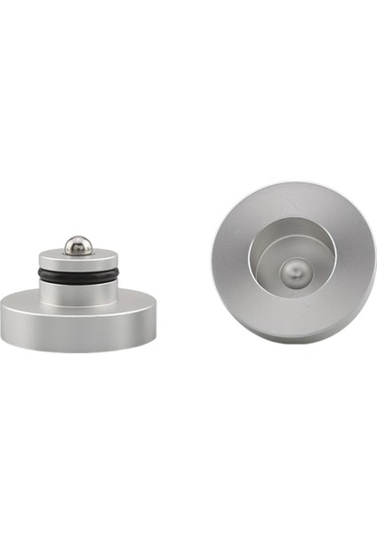 Hıfı 4pcs 33X30MM ile M8 Vida Şok Emici Ped Ayakları Hoparlörler Amplifikatör Gümüş Anlamına Gelir (Yurt Dışından) fırsatları