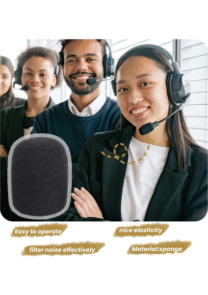 100 Adet Mini Köpük Mikrofon Ön Cam Mikrofon Kapak Köpük Koruması Küçük Yaka ve Kulaklık Mikrofonları Için (Yurt Dışından) indirimleri