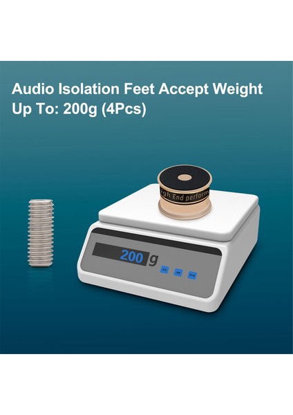 Hıfı Audio Hoparlör Stand Ayak Pad Anti-Shock Abmor Emici Başak Izolasyon Preamp Hoparlör Vinil Kayıt Oynatıcı Altın (Yurt Dışından) indirimleri