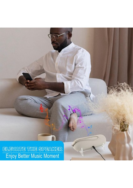 Hoparlör Masaüstü Stand Beats Hap Hoparlör Akrilik Tutucu Hoparlör Ekran Stand Masaüstü Anti-Slip Base Mount, A (Yurt Dışından) fırsatları