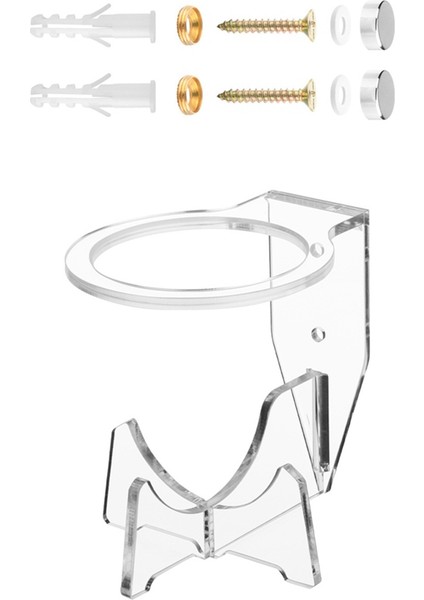 Hoparlör Duvar Montajı Hap 2024 Hoparlörler Akrilik Ses Duvar Montajı Depolama Stand Kolay Kurulum Şeffaf (Yurt Dışından) fırsatları