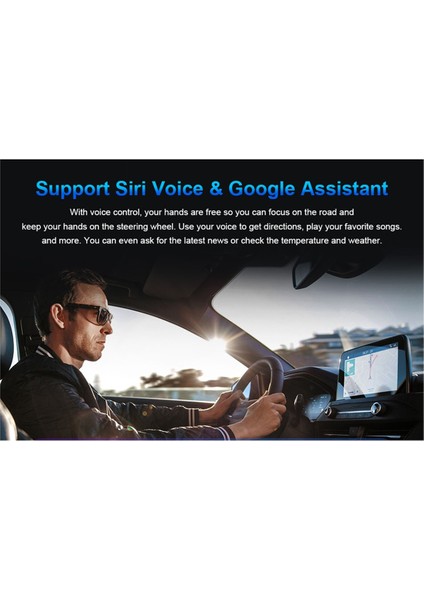 Kablosuz Carplay Android Auto Apple Carplay Adaptörü Aı Kutu Fişi ve Oynat Wifi USB Tip C Bağlantı Araç Aksesuarları (Yurt Dışından)