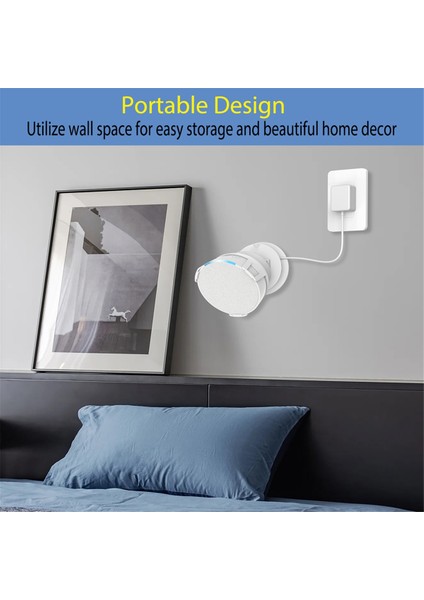 Echo Pop, Iç Mekan Ses Kutusu Braketi Yerleşik Kablo Yönetimi, Ev Dekorasyonu Aksesuar White Için Duvar Montaj Hoparlör Tutucu (Yurt Dışından) fiyatları