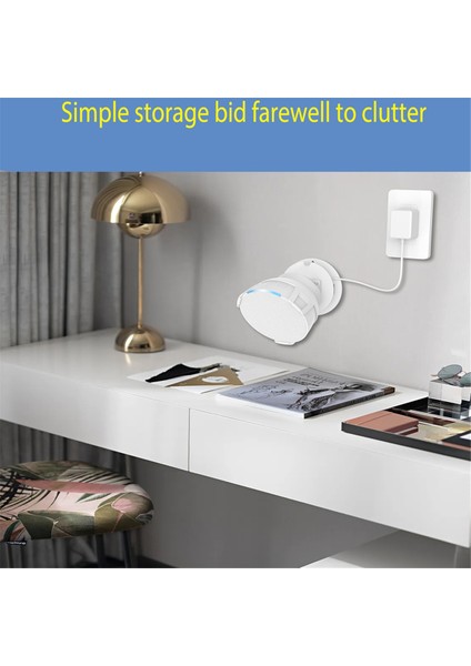 Echo Pop, Iç Mekan Ses Kutusu Braketi Yerleşik Kablo Yönetimi, Ev Dekorasyonu Aksesuar White Için Duvar Montaj Hoparlör Tutucu (Yurt Dışından) fırsatları