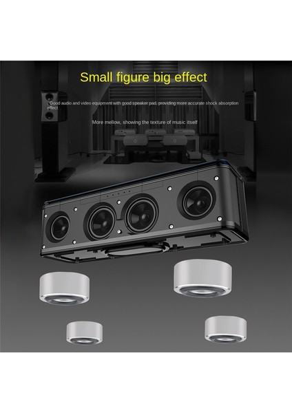 4 Adet Hoparlör Ayak Ayakları Sabitleme Ayakları Ped Şok Taban Ayak Ayakları Kapak Ayak Tırnak (Yurt Dışından) modelleri
