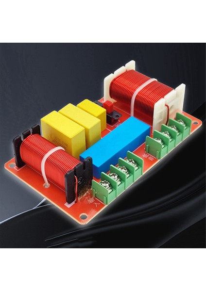 308 Ayarlanabilir Crossover Bölücü 250W Audiophile Özel Crossover 3 Yollu Hoparlör One Tweeter Iki Bas (Yurt Dışından) indirimleri