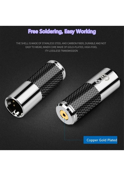 Dac Kod Çözücü 4 Pin Xlr Konektörü 3,5 2.5 4.4 mm Jak Fişi Ses Adaptörü Erkek Dişi Dönüştürücü Karbon Fiber Kabuk 2.5 mm (Yurt Dışından) fırsatları