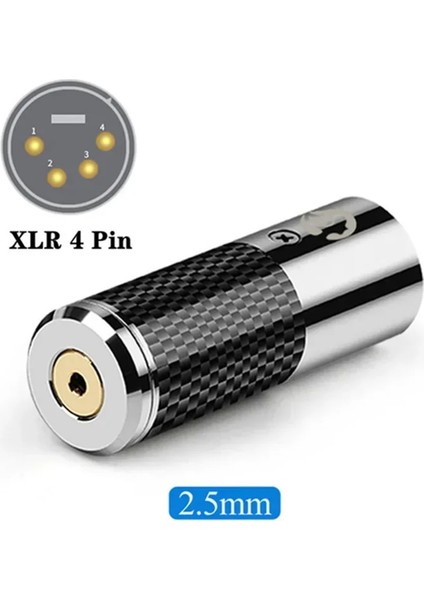 Dac Kod Çözücü 4 Pin Xlr Konektörü 3,5 2.5 4.4 mm Jak Fişi Ses Adaptörü Erkek Dişi Dönüştürücü Karbon Fiber Kabuk 2.5 mm (Yurt Dışından) indirimleri