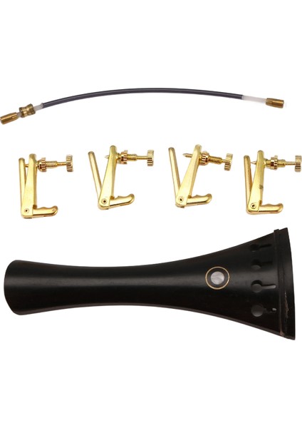 Abanoz 4/4 Keman Kemanı Kuyruk Parçası (Yurt Dışından)