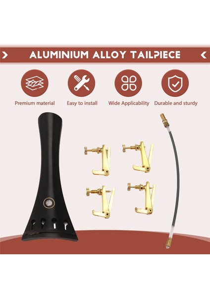 Abanoz 4/4 Keman Kemanı Kuyruk Parçası (Yurt Dışından) modelleri
