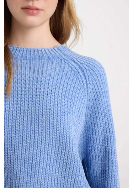 Regular Fit Yarım Balıkçı Yaka Triko Kazak C6234AX24CW