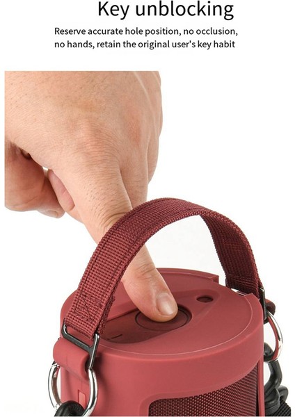 Ue Boom Için 3 Bluetooth Hoparlör Silikon Koruyucu Kasa, Karabiner Kanca Omuz Askısı ile Hoparlör Koruyucu Kasa, (Yurt Dışından) modelleri