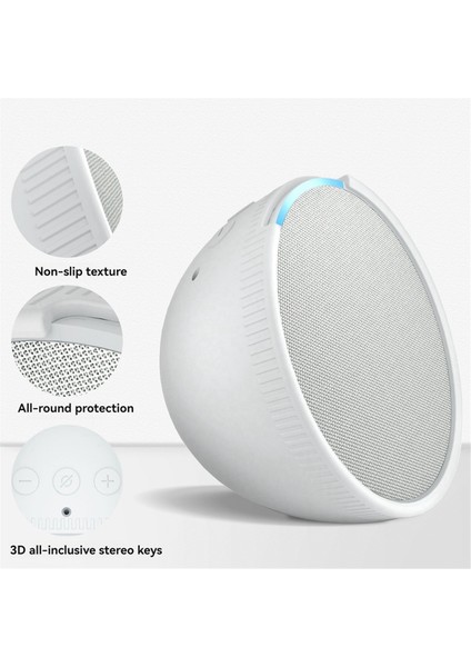 Hoparlör Için Silikon Kılıf Silikon Hoparlör Koruyucusu Smart Pine Green Için Ses Koruyucusu Kapak (Yurt Dışından) fırsatları