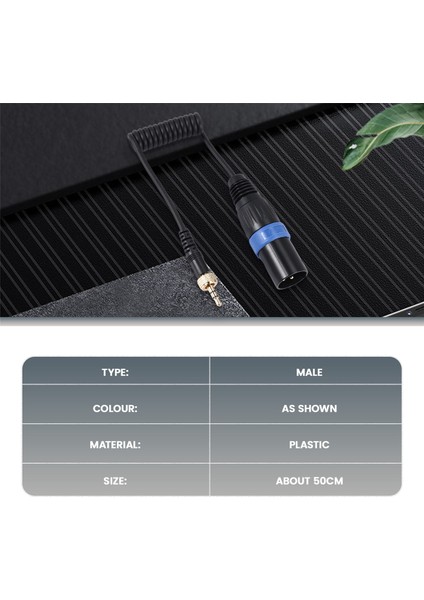 Kablosuz Alıcılar Için Saramonic Locking Tip 3.5mm Ila 3.5mm Trs - Xlr Erkek Mikrofon Çıkışı Evrensel Ses Kablosu (Yurt Dışından) fırsatları