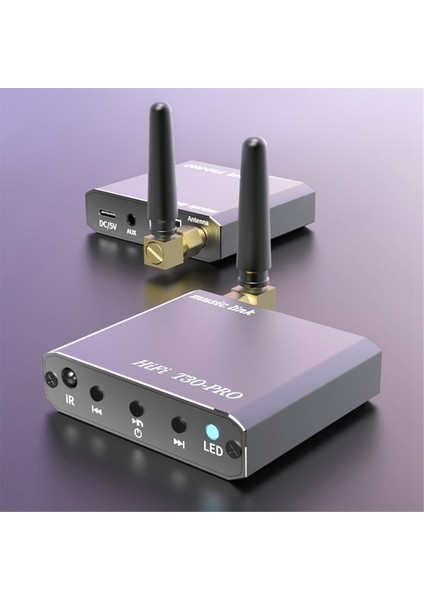 Bluetooth 5.2 Audio Alıcı 3.5mm Aux U-Disk Oynat Hifi Kayıpsız Müzik Stereo Kablosuz Adaptörü Otomobil Hoparlör Amplifikatörü (Yurt Dışından) modelleri