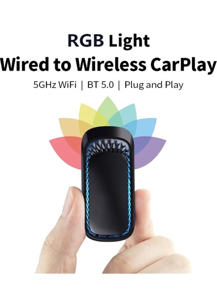 Kablosuz Carplay Adaptörü Akıllı Kutu Fiş ve Oynayın Kablolu Arabalar Için Bluetooth Wifi Alıcı Carplay-Usb (Yurt Dışından) indirimleri