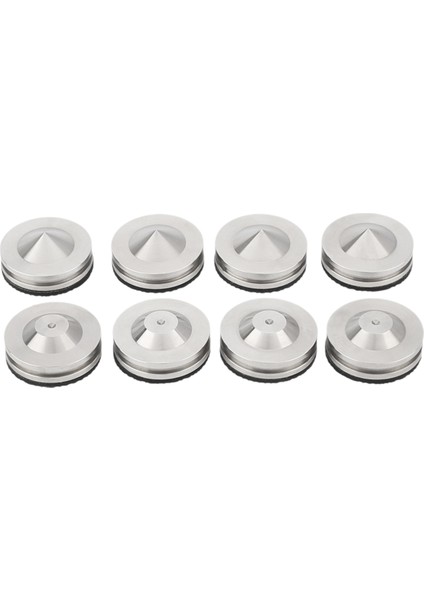 4 Set Hoparlör Stand Paslanmaz Çelik Hifi Ses Hoparlör Izolasyonu Başak Stand Ayak Padleri Taban (Yurt Dışından)