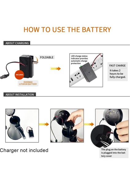 35 Watt Güç Taşınabilir Megafon Hoparlör Pa Bullhorn Söndürülebilir El Mikrofonu, Yerleşik Siren (Siyah) (Yurt Dışından) fırsatları
