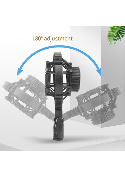 Örümcek Mikrofon Şok Montaj Kondenser Mikrofonları Evrensel Shockmount Stand Mikrofon Montajı (Yurt Dışından)