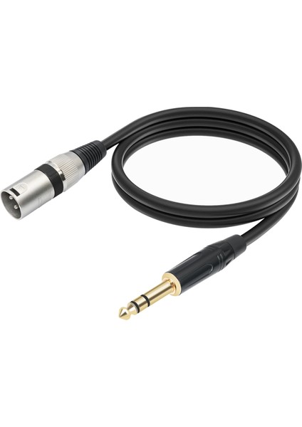1/4 Inç - Xlr Erkek Dengeli Sinyal Bağlantı Kablosu 6.35MM - Xlr Yama Kablosu Mikrofon Dengeli Kablo 500CM (Yurt Dışından) fiyatları