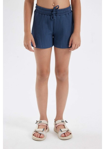 Kız Çocuk Fitilli Kaşkorse Şort D2009A824SM