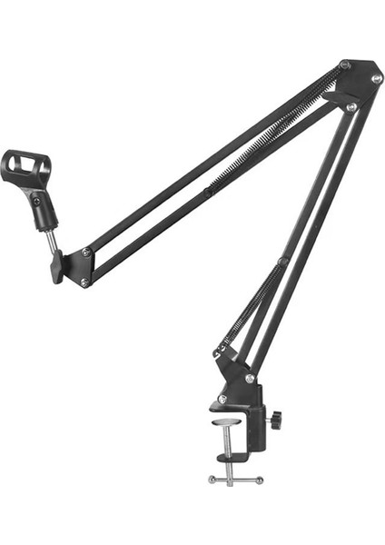 Masaüstü Mikrofon Standı Ayarlanabilir Mikrofon Standı F-Clamp ile 1,75 Inç Çapında Mıc&#39;ler Için Uygun (Yurt Dışından) fiyatları
