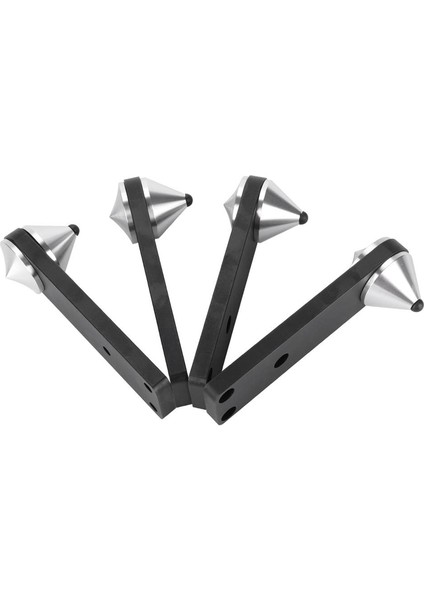 4 Adet Kombine Tip Hoparlör Ayak Subwoofer Şok Geçirmez Başak Braketi Hoparlör Başak Şoku (Yurt Dışından)