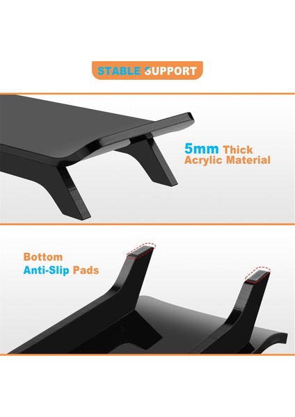 Bose Soundlink Maksimum Taşınabilir Hoparlör Için Masaüstü Standı, Akrilik Hoparlör Tutucu Ekran Slip Anti-Slip Base Montajı, B (Yurt Dışından) indirimleri