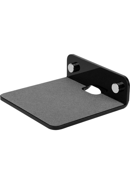 Webcam Cep Telefonları Için Duvara Monte Tutucu Çok Fonksiyonlu Taşınabilir Hoparlör Duvar Rafı Yönlendirici Hoparlör Siyah (Yurt Dışından)