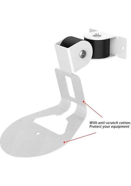 Sono Era Için Duvar MONTAJI100 Akıllı Hoparlör Braketi Için Akıllı Hoparlör Tutucu Beyaz Duvar Asma Akıllı Hoparlör (Yurt Dışından) indirimleri