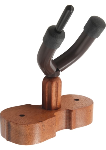 Ev &amp; Stüdyo Için Yay Tutucu ile Yeni Duvar Montajı Keman Askı Kancası (Mahogany) (Yurt Dışından)