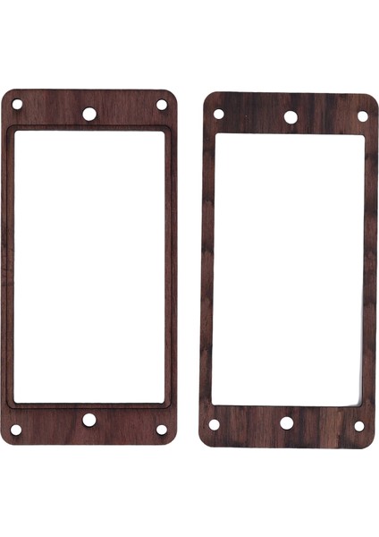 2pcs Elektro Gitar Ahşap Humbucker Gitar Pikap Çerçevesi Pikap Montaj Yüzüğü (Yurt Dışından) fırsatları