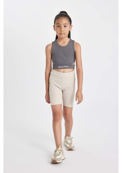 Kız Çocuk Biker Tayt D0906A824HS