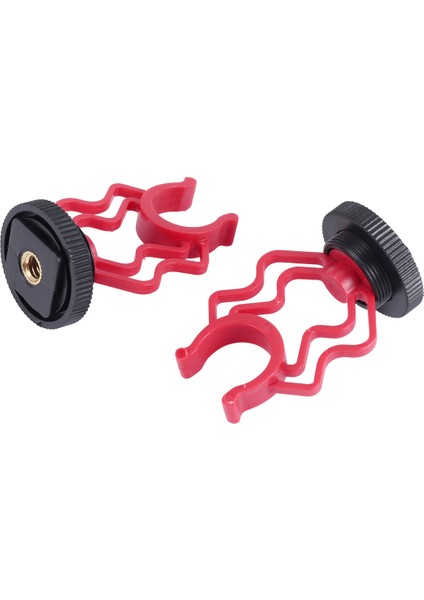 2pcs Evrensel Mikrofon Dalgalı Şok Montaj Adaptörü Plastik Mikrofon Braket Montaj Boya By-Mm1 Için Yedek (Yurt Dışından) modelleri
