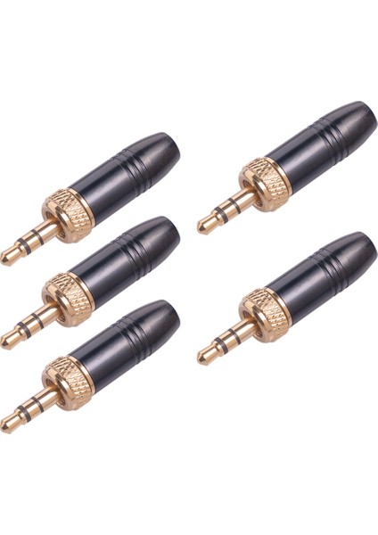 5pcs Lavalier Yaka Mikrofonu M6 Dahili Dişli Dahili Iplik Kablosu ile 3,5 mm Ses Fişi-Sony For-Sennheiser (Yurt Dışından)