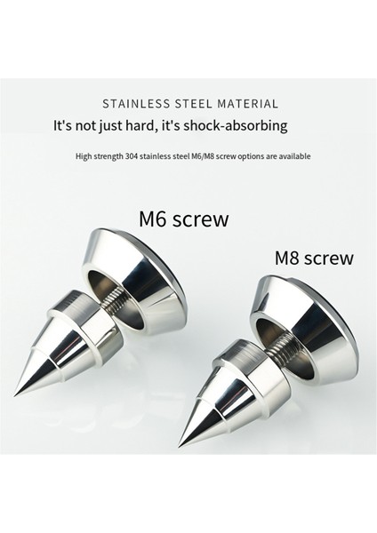 Hıfı Ses Hoparlör Amplifikatör Şok Emici Ayak Koni Ayakları Temel Tırnak Izolasyon Artışları Stand Pad, 1 Pcs Tek Ayak Ayak Pedi (Yurt Dışından) fırsatları