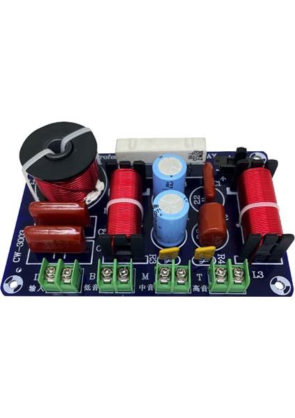 3 Yol Hıfı Hoparlör Frekans Bölücü Hifi Crossover Filtre Dağıtıcı Dıy Ktv Araç Aracı Ses Woofer Hoparlör Filtresi (Yurt Dışından)