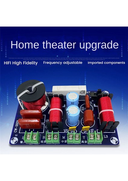 3 Yol Hıfı Hoparlör Frekans Bölücü Hifi Crossover Filtre Dağıtıcı Dıy Ktv Araç Aracı Ses Woofer Hoparlör Filtresi (Yurt Dışından) indirimleri