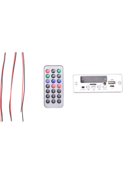 12V Bluetooth Mp3 Kod Çözücü Kart 50W Amplifikatör Dıy Home Dijital Ses Modülü Hoparlör Handfree Gümüş Için USB (Yurt Dışından) fiyatları